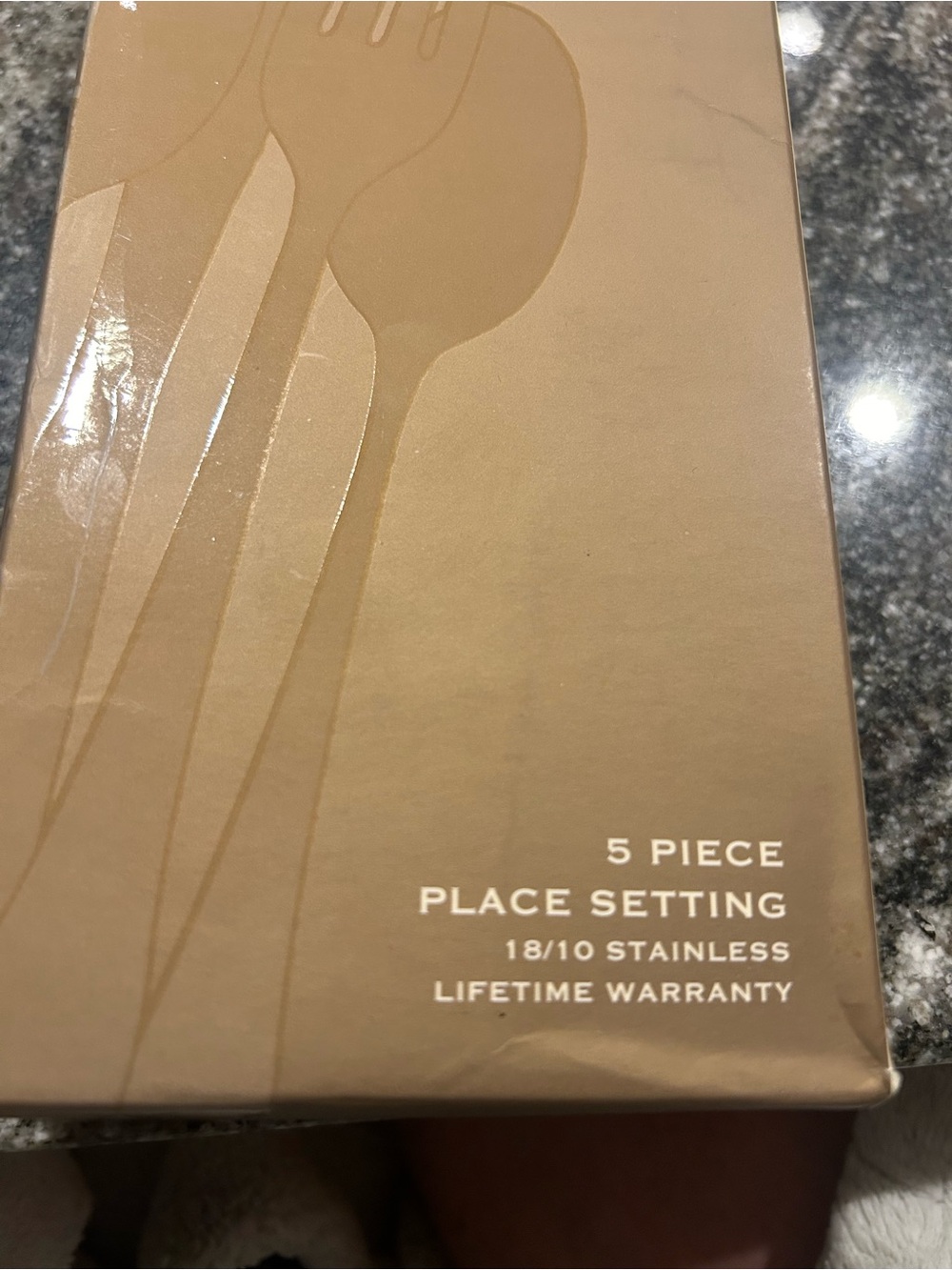 Lenox 5-Piece Place Setting Flatware - new unopened with seal - Picture 2 of 5